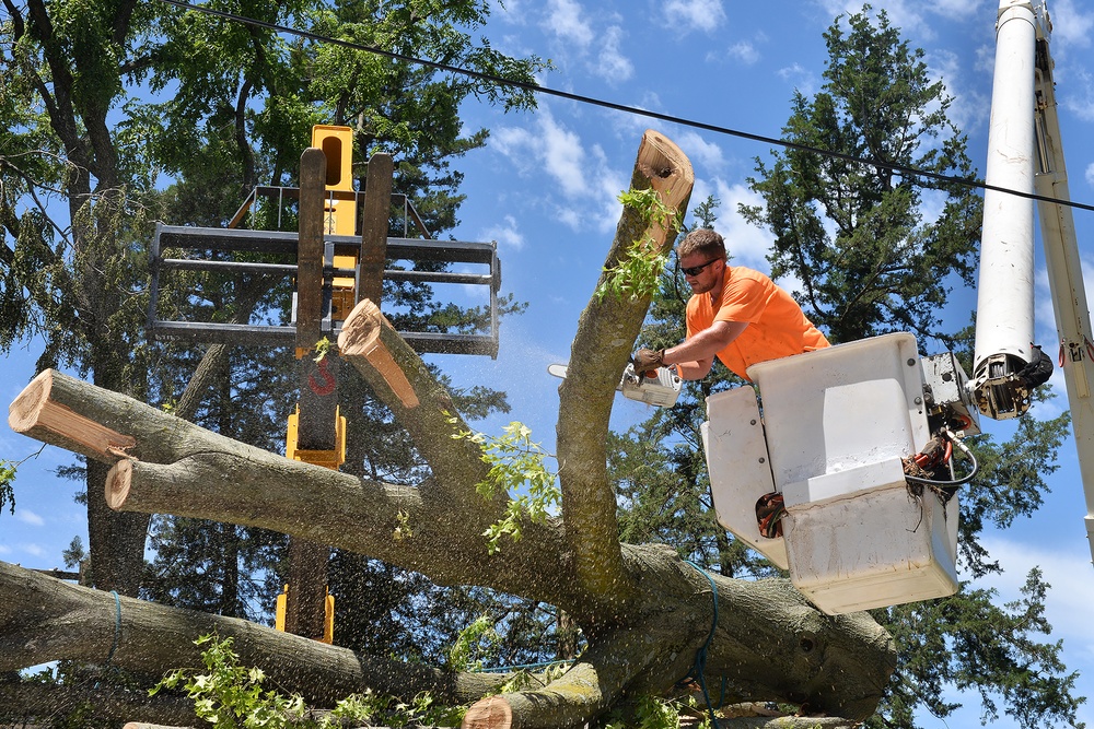 Storm causes significant damage to base