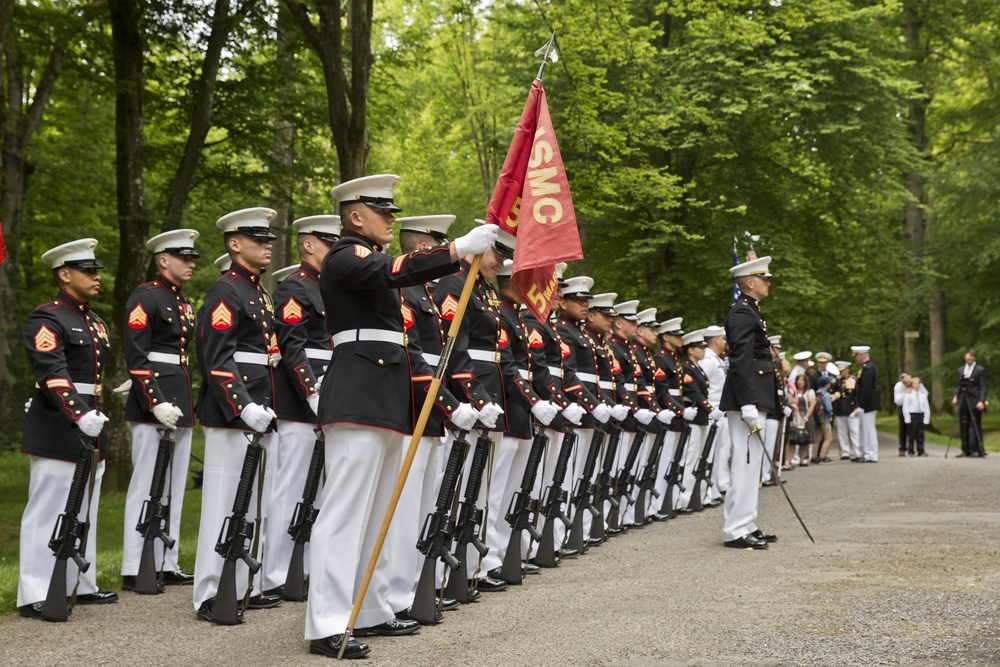 Belleau Wood Memorial Day Ceremony 2017