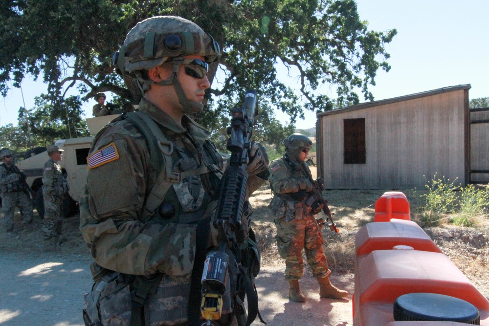 WAREX 17-03- 341st Military Police Company conducts critical site security operations