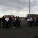 50 Employers from the Community watch F15s take off at the 104th Fighter Wing