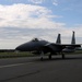50 Employers from the Community watch F15s take off at the 104th Fighter Wing