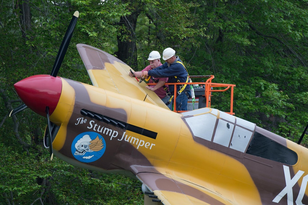 Repairs made to static display