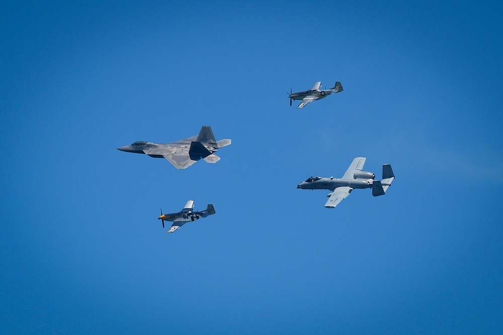 F-22 Raptor soars over Ocean City