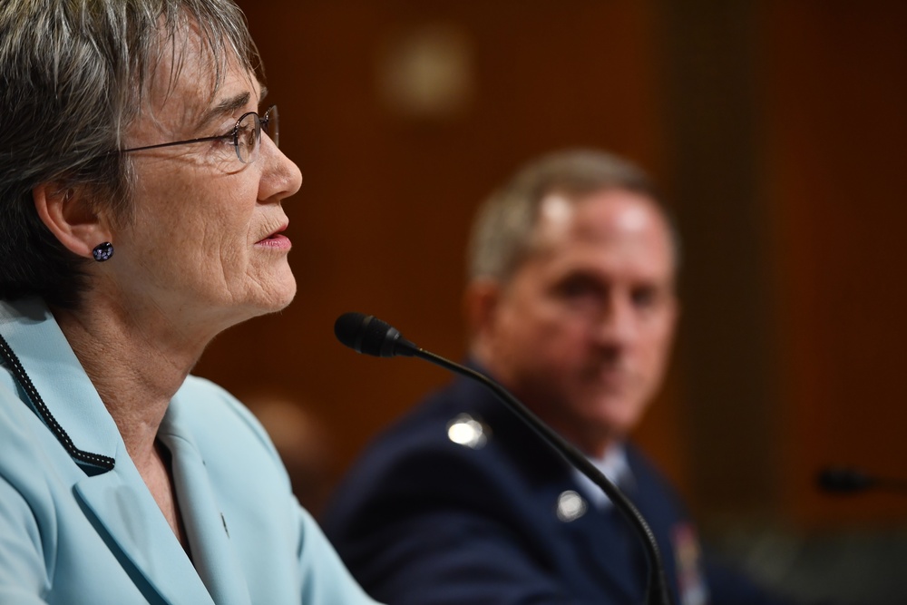 Secretary of the Air Force and Air Force Chief of Staff Testify for the Senate Appropriations Committee
