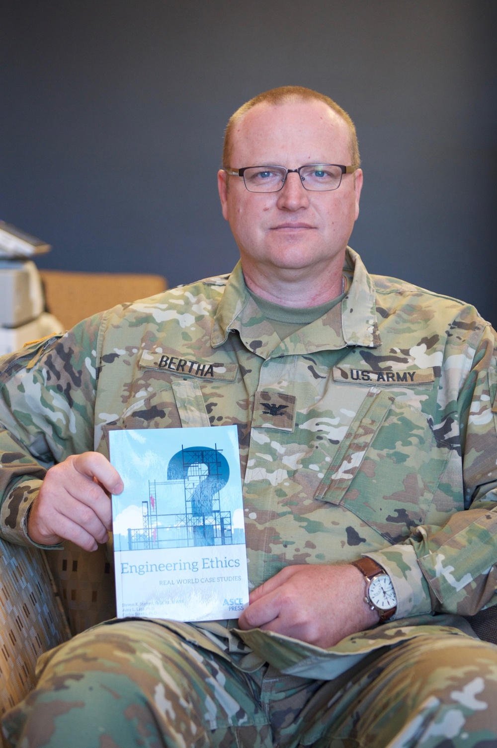 Army Reserve colonel co-authors textbook, influences Air Force cadets