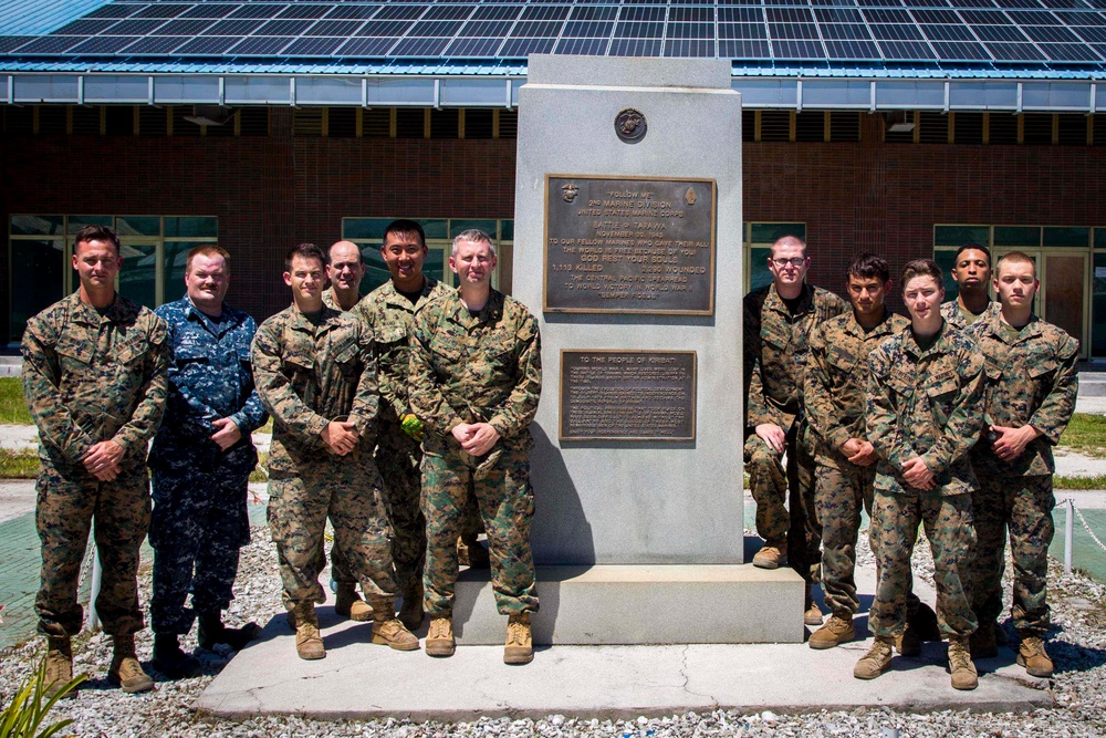 Tarawa Memorial Cleanup