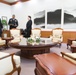 Gen. Brooks, Chargé d’Affaires Knapper, Minister Kang Meet for First Time