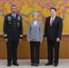 Gen. Brooks, Chargé d’Affaires Knapper, Minister Kang Meet for First Time