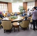 Gen. Brooks, Chargé d’Affaires Knapper, Minister Kang Meet for First Time