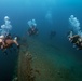 EOD Sailors Dive in Apra Harbor