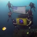 EOD Sailors Dive in Apra Harbor