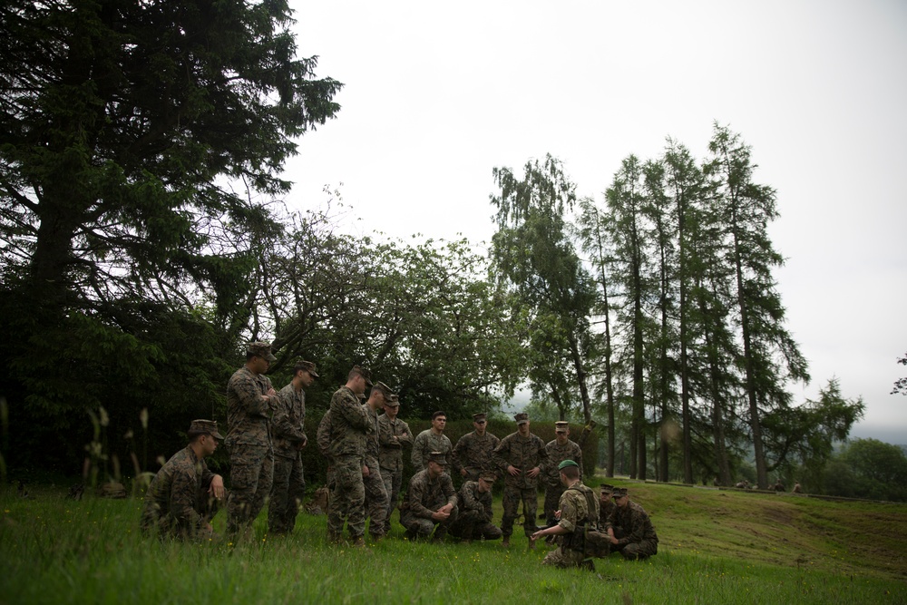 U.S. Marines and British soldiers team up for Exercise Phoenix Odyssey