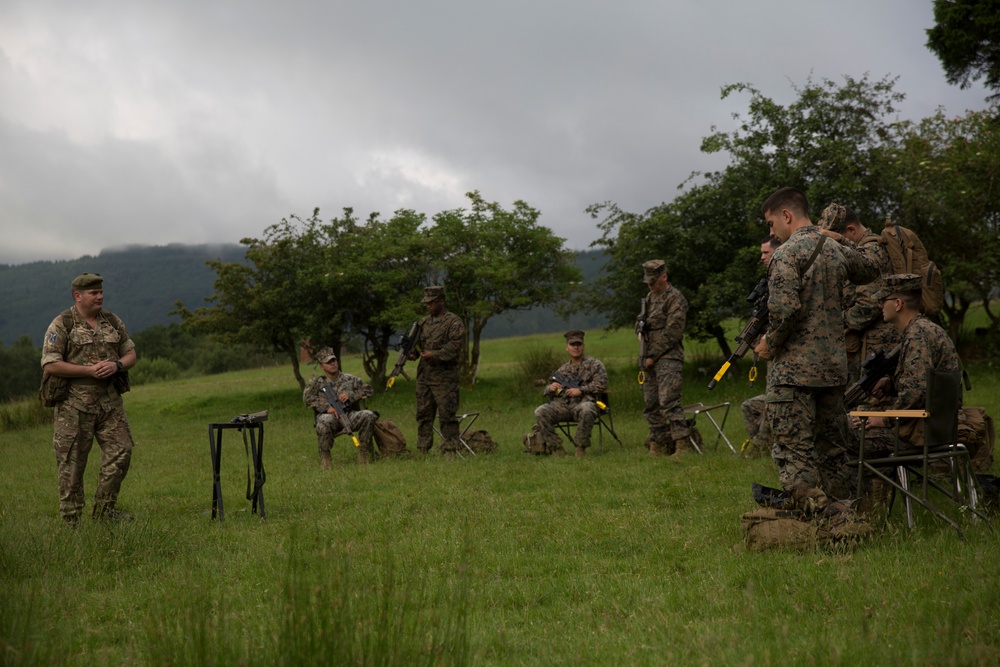 U.S. Marines and British soldiers team up for Exercise Phoenix Odyssey