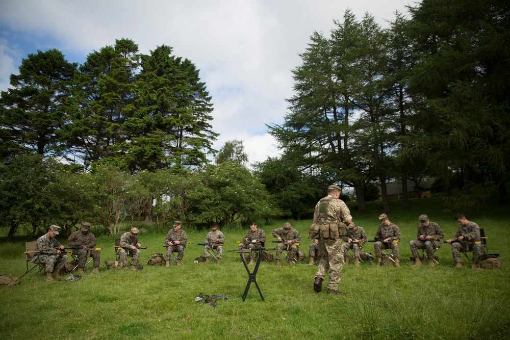 U.S. Marines and British soldiers team up for Exercise Phoenix Odyssey