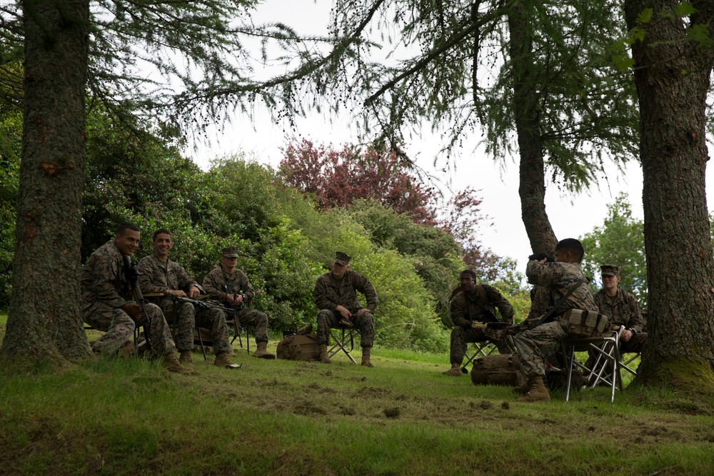 U.S. Marines and British soldiers team up for Exercise Phoenix Odyssey