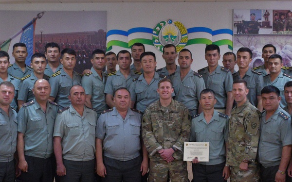 US, Uzbek soldiers build new lines of communication