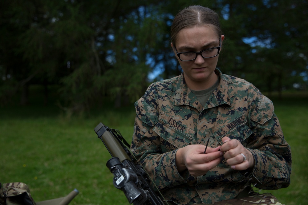 U.S. Marines and British soldiers team up for Exercise Phoenix Odyssey