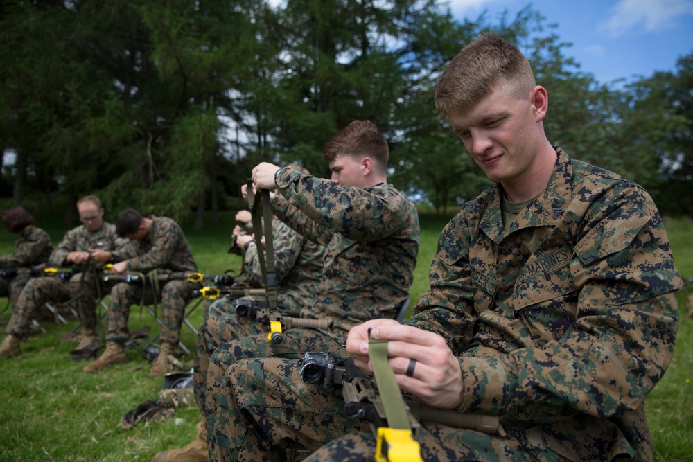 U.S. Marines and British soldiers team up for Exercise Phoenix Odyssey