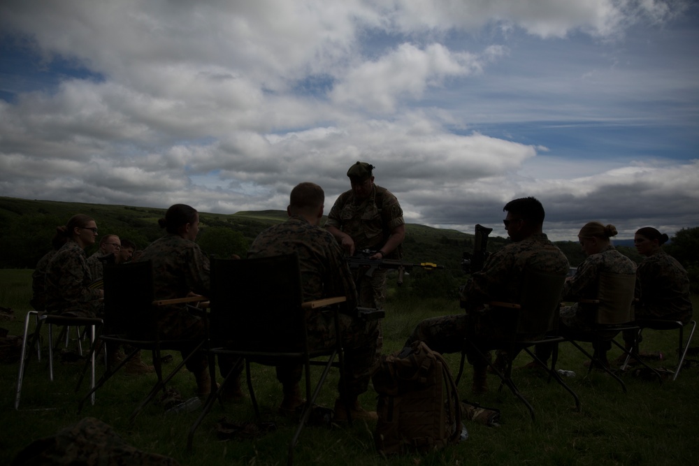U.S. Marines and British soldiers team up for Exercise Phoenix Odyssey