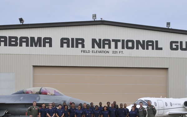 Legacy Flight Academy Visits 187th Fighter Wing