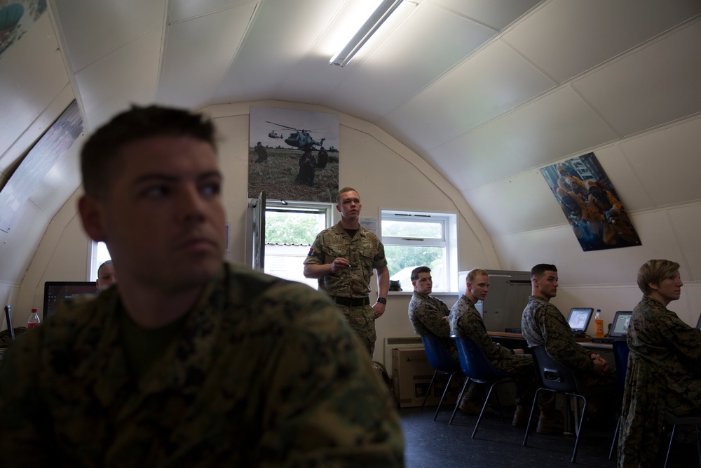 U.S. Marines and British soldiers team up for Exercise Phoenix Odyssey