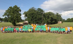 La. Guard holds military kids’ camp, adjutant general visits