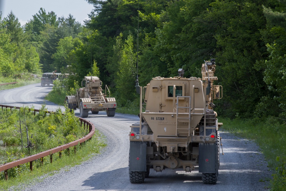 Convoy Moves Out