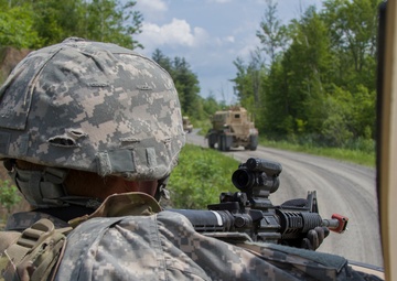 Soldier Maintains Vigilance