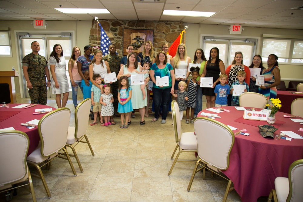 Military Spouse Apprecation awards at MCLB Barstow