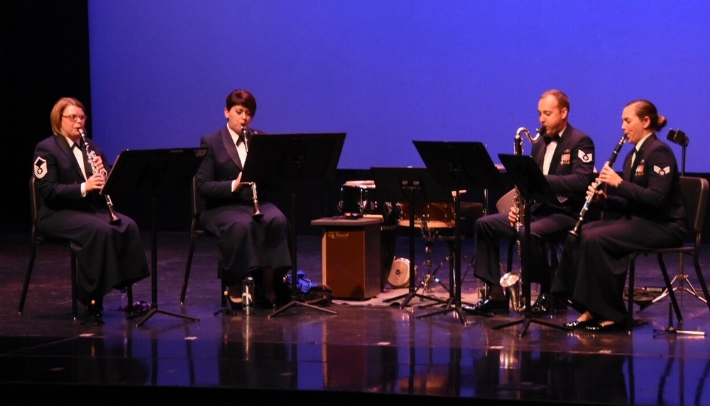 USAF Band of the Golden West Clarinet Quartet