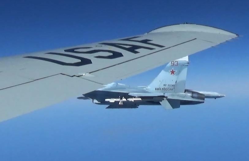 Russian Fighter Intercepts US Aircraft