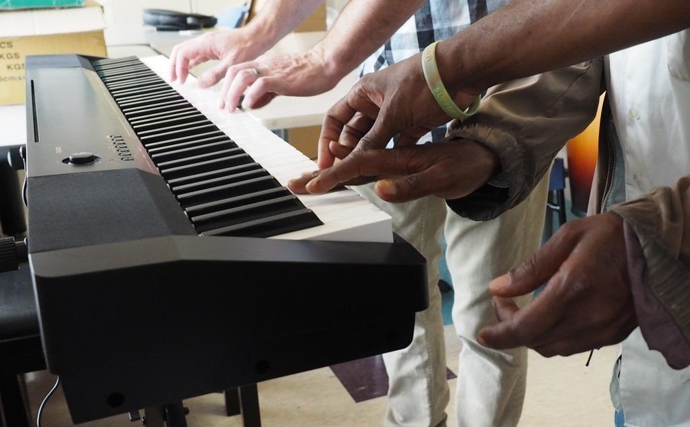 The gift of music, songwriting presented to Dorn Veterans from Conner Foundation