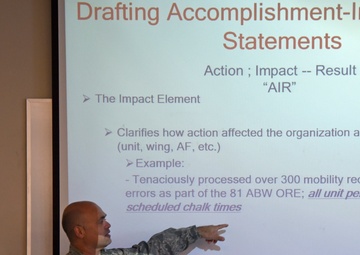 ANG’s bullet-writing instructors booked, arrive to full classrooms