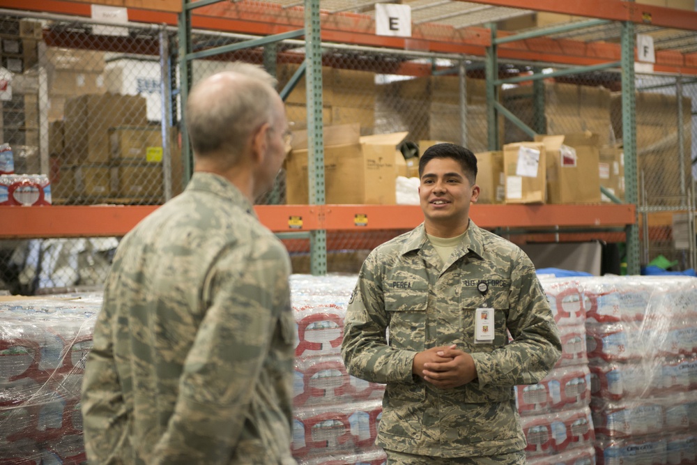 Air Force Surgeon General visits MHAFB