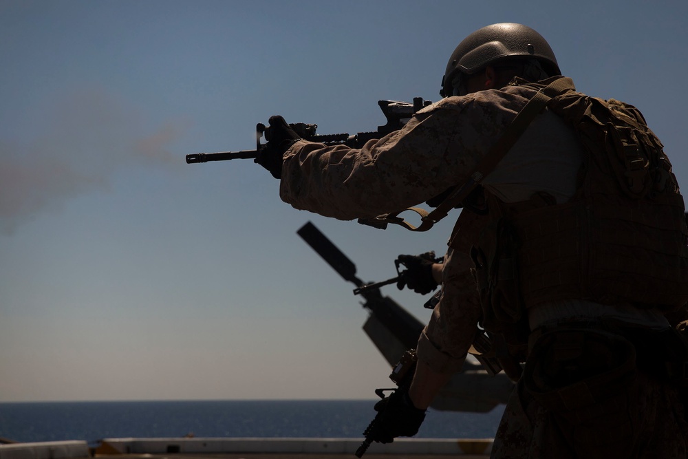 MRF conducts shooting drills