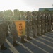 Marine recruits demonstrate discipline through drill on Parris Island