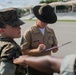 Marine recruits demonstrate discipline through drill on Parris Island