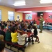 Sailors talk to children at Shadyside Boys and Girl Club