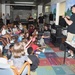 Sailors talk to children at Estelle S. Campbell Boys and Girl Club