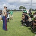 RSS Winter Haven Marines speak with high school football players