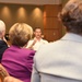 Rear Admiral Jeff Hughes speaks with the executives of Carnegie Mellon University