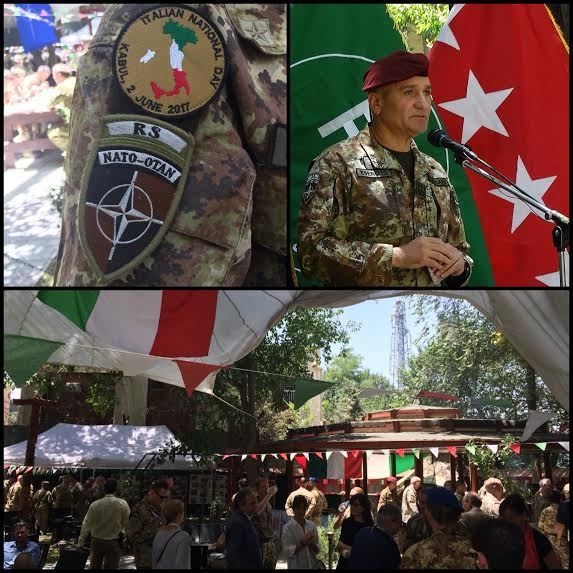 Resolute Support celebrates Italian Day