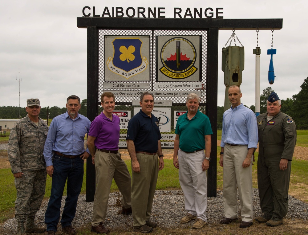 Air Force Energy visits Claiborne Range