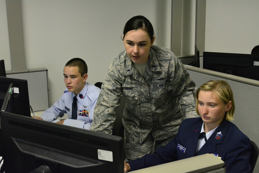 24AF teaches CAP cadets at CDTA