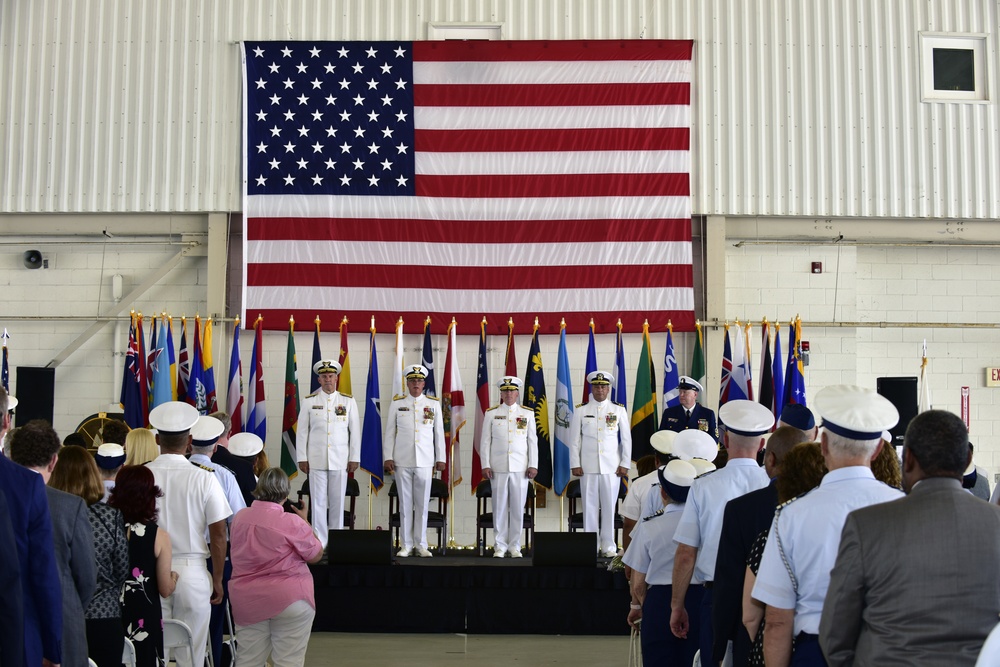 Coast Guard Seventh District Change of Command Ceremony