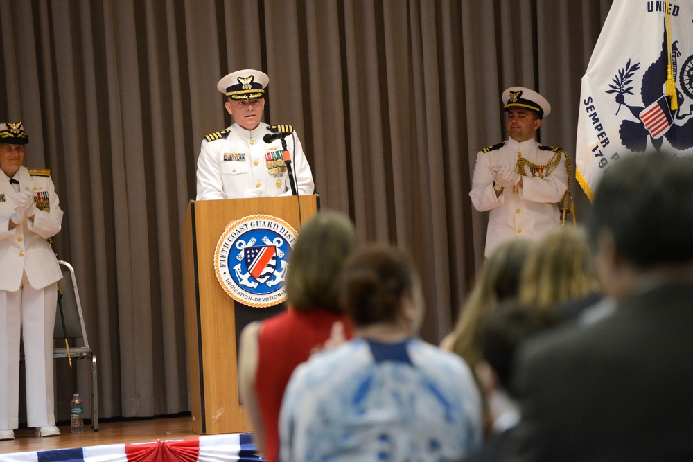 Sector Delaware Bay change of command ceremony