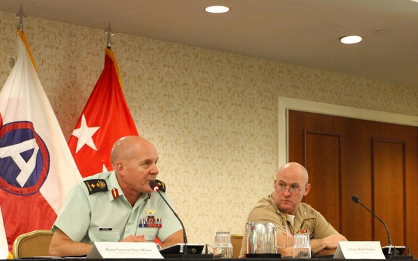 USARCENT strengthens ties through land forces symposium