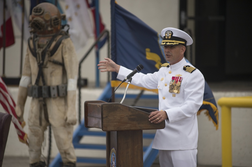 UCT 2 Conducts Change of Command