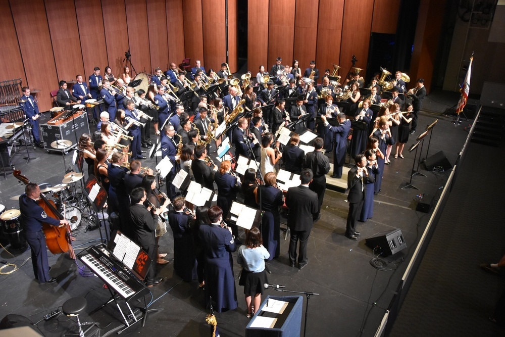 USAF Band of the Golden West partners with Arcadia High School