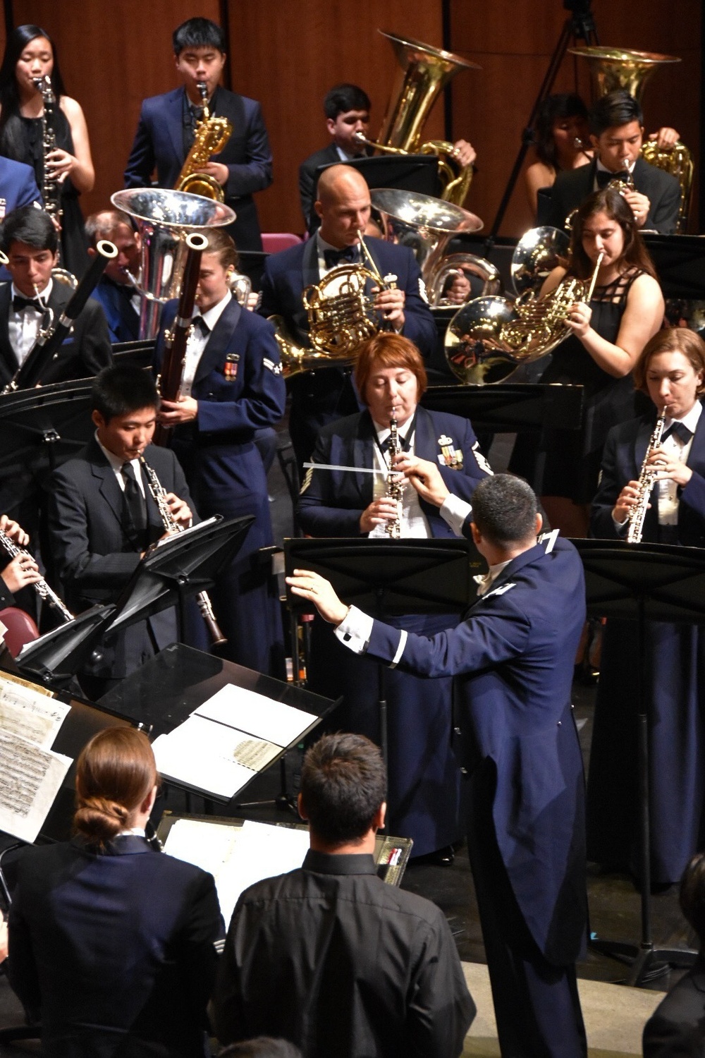 USAF Band of the Golden West partners with Arcadia High School